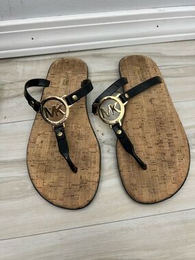 Michael Kors Logo Sandals
